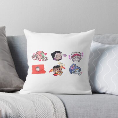 Hades Chibi Throw Pillow Official Hades Merch