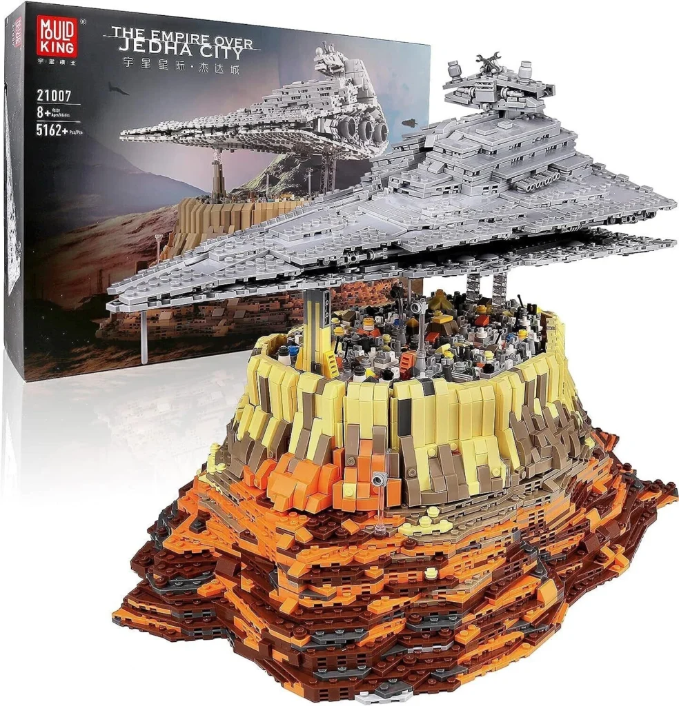 Mould king 21007 Star Wars Empire Over Jedha City Imperial Spaceship Building